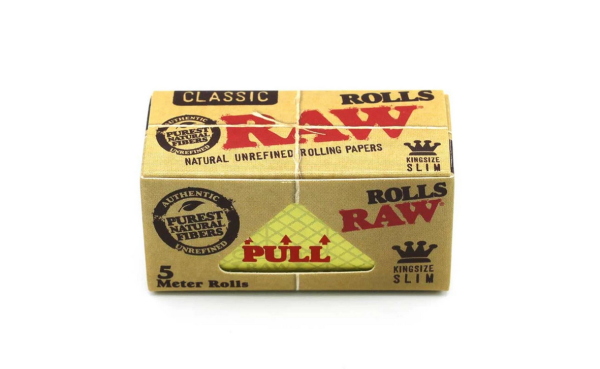 Papers RAW Classic Rolls Slim 5m Rolle